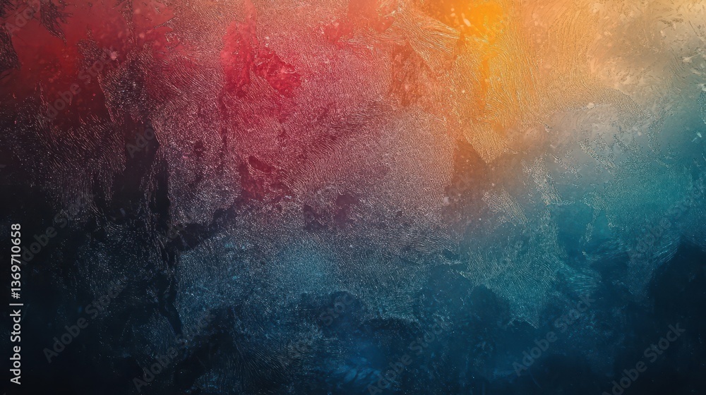 Aufkleber a textured background shows color transitions with a rough surface
