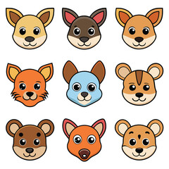 Fototapeta premium A diverse Vector set Illustrator Artwork Design 