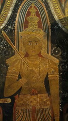 Buddhist god painting in temple
Kelaniya Srilanka