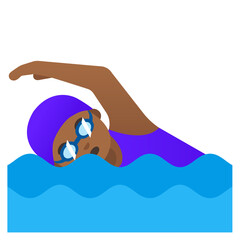 Woman Swimming
