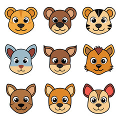 Fototapeta premium A diverse Vector set Illustrator Artwork Design 