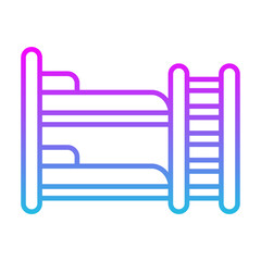 Bunk Bed Icon