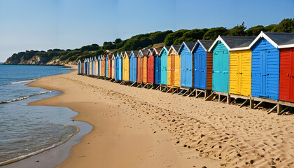 Le paradis des cabines de plage