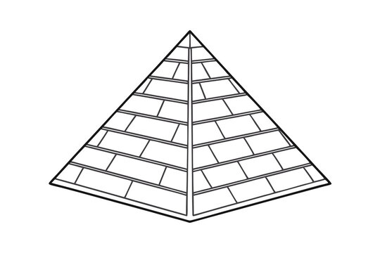 recommend clip art: Pyramid Structure Blocks, Geometry, Shape, Layers, Design, Ancient, Egypt, Icon, Outline, Illustrati
