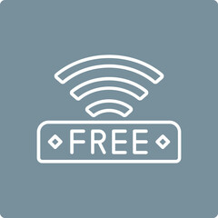 Free Wifi Icon