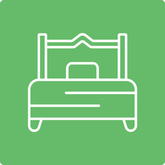 Single Bed Icon