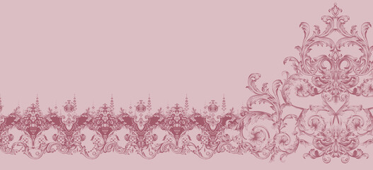 flower bunch and digital allover pattren and  black and white pattren