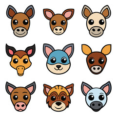 A diverse Vector set Illustrator Artwork Design