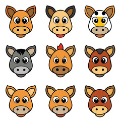 A diverse Vector set Illustrator Artwork Design