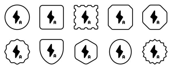 Editable flash auto vector icon. Part of a big icon set family. Perfect for web and app interfaces, presentations, infographics, etc