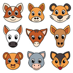 A diverse Vector set Illustrator Artwork Design