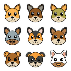 A diverse Vector set Illustrator Artwork Design