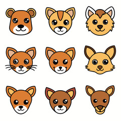 Fototapeta premium A diverse Vector set Illustrator Artwork Design