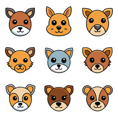Fototapeta premium A diverse Vector set Illustrator Artwork Design 