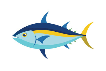 Fototapeta premium fish on a white background