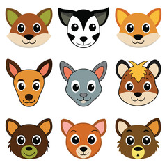 Fototapeta premium A diverse Vector set Illustrator Artwork Design 