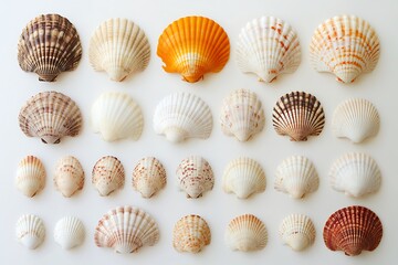 A Collection of Exquisite Seashells