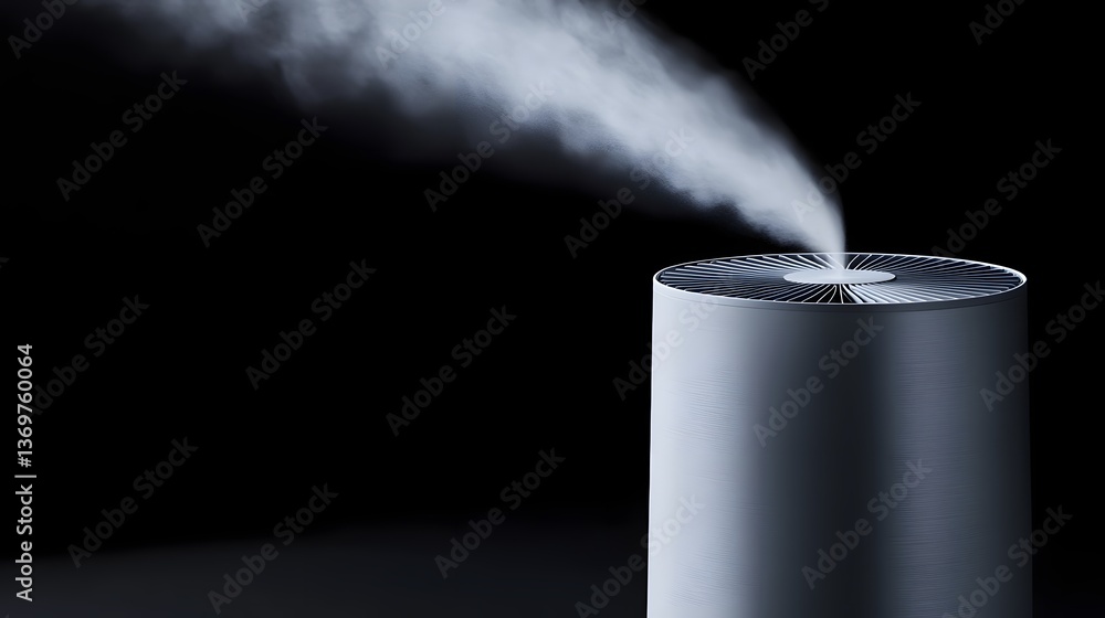 Poster industrial air unit with multiple filters