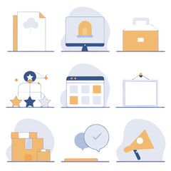A diverse Vector set Illustrator Artwork Design