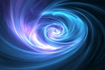 Fototapeta premium Abstract Spiral Design with Vibrant Colors