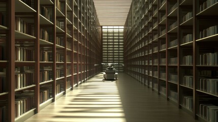 Two delivery drones are transporting goods between shelves and automated guided vehicles - agvs - in a modern, automated warehouse, enhancing efficiency and speed in the supply chain