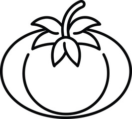 tomato icon vector illustration