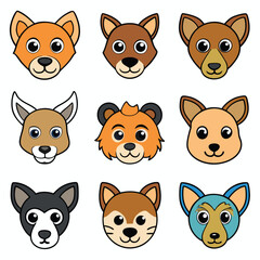 Fototapeta premium A diverse Vector set Illustrator Artwork Design