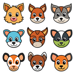 A diverse Vector set Illustrator Artwork Design