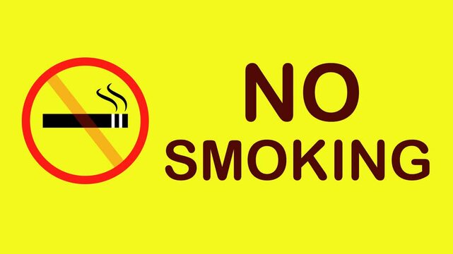 no smoking sign