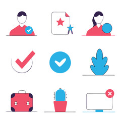 A diverse Vector set Illustrator Artwork Design

