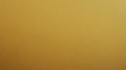 Mustard yellow paper texture creating a plain wallpaper background
