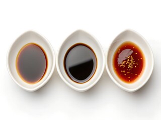 Minimalist Soy Sauce Set – Symmetrical Flat Lay