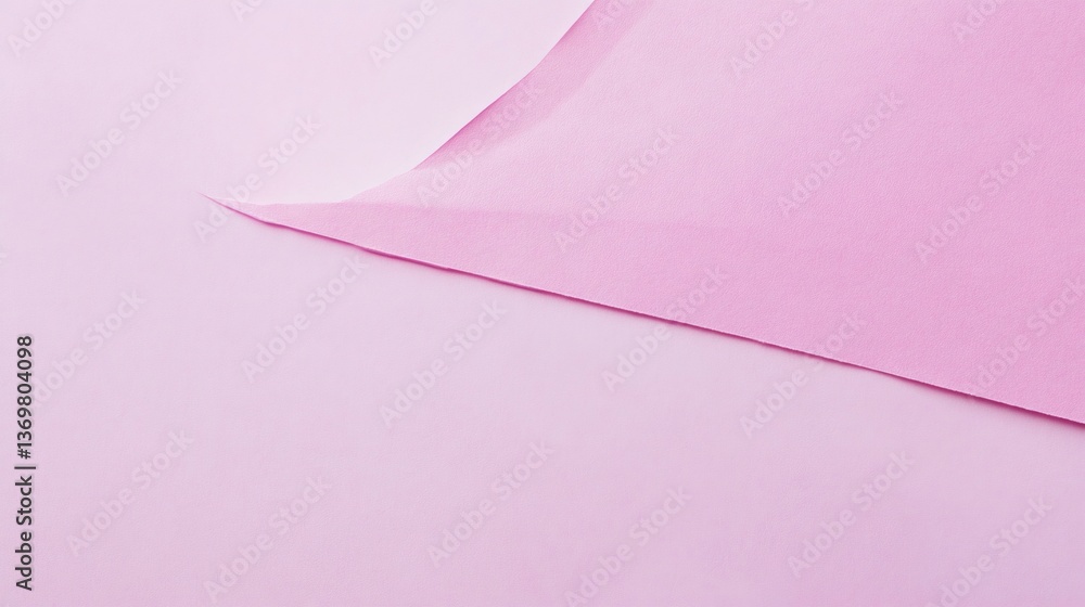 Aufkleber pink paper texture creating abstract diagonal composition, ideal for backgrounds