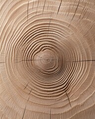 Fototapeta premium A highly detailed macro shot of raw, unpolished wood grain, organic depth, natural tonal shifts, intricate surface details, soft ambient lighting, realistic high-resolution texture