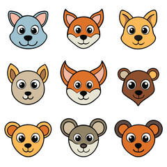 Fototapeta premium A diverse Vector set Illustrator Artwork Design 