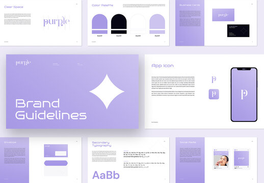 Creative Brand Identity Guideline Presentation