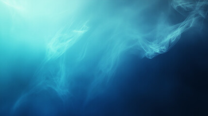 Serene blue abstract gradient, minimalistic and clean, evoking calm and tranquility.