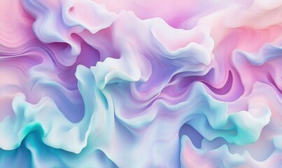 Obraz premium Pastel swirl abstract background design for digital art, websites, or print