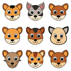 Fototapeta premium A diverse Vector set Illustrator Artwork Design