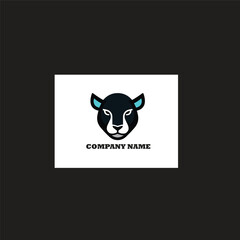Modern Animal Logo Design with Bold Lines