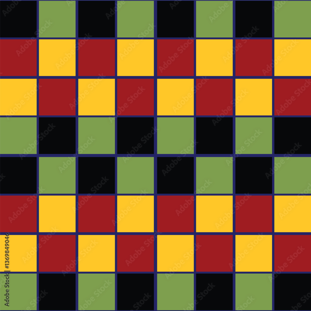 Aufkleber minimalist lines pattern. seamless patern with geometric elements