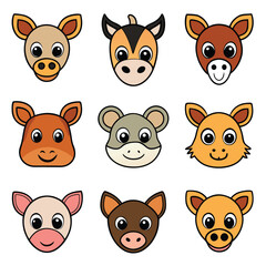 A diverse Vector set Illustrator Artwork Design