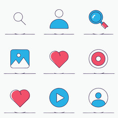 A diverse Vector set Illustrator Artwork Design