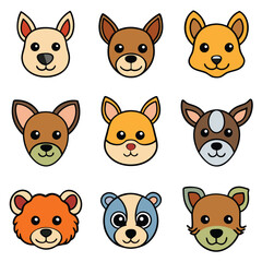 A diverse Vector set Illustrator Artwork Design