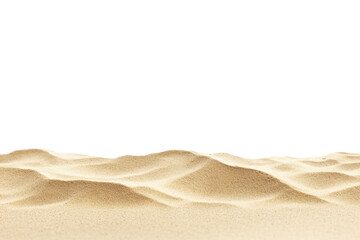 Seaside Beach Sand on transparent background