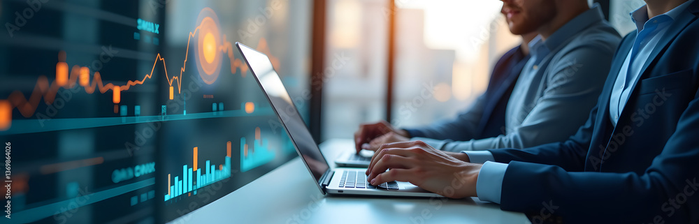 Poster business professionals utilize digital tools such as networks and online platforms to connect with t