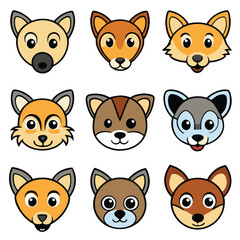 Fototapeta premium A diverse Vector set Illustrator Artwork Design