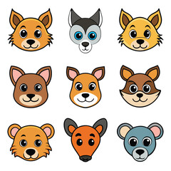 Fototapeta premium A diverse Vector set Illustrator Artwork Design