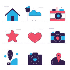 A diverse Vector set Illustrator Artwork Design