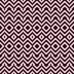 Seamless Repeatable Abstract Geometric Pattern. Vector art.